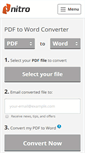 Mobile Screenshot of pdftoword.com